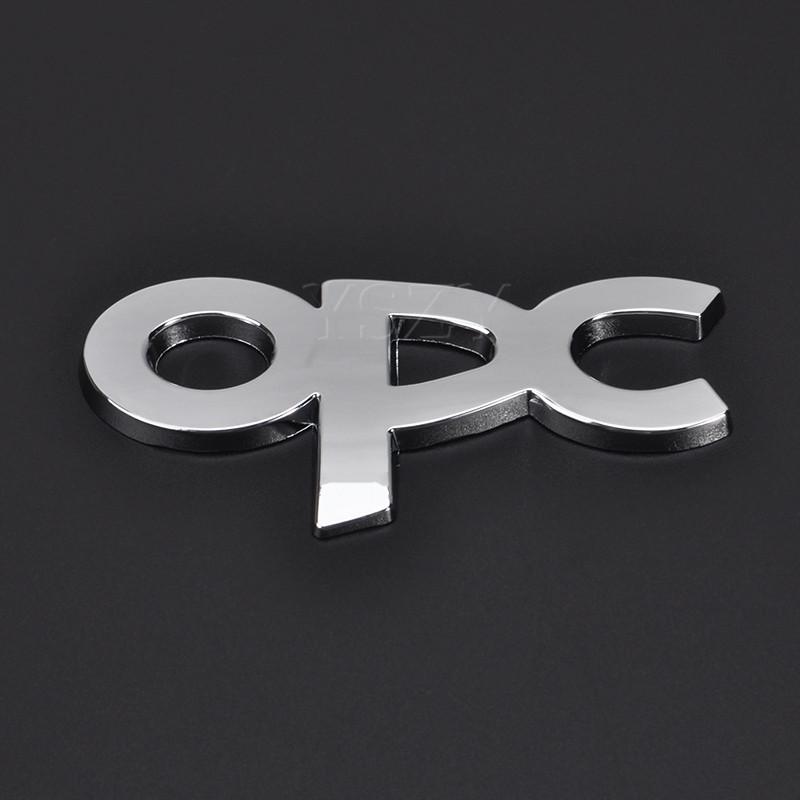 Metal Car Sticker Badge Emblem Decals for Opel OPC Astra Zafira Antara Corsa Combo Meriva Insignia R Aglia Mokka X Adam Ampera LE4