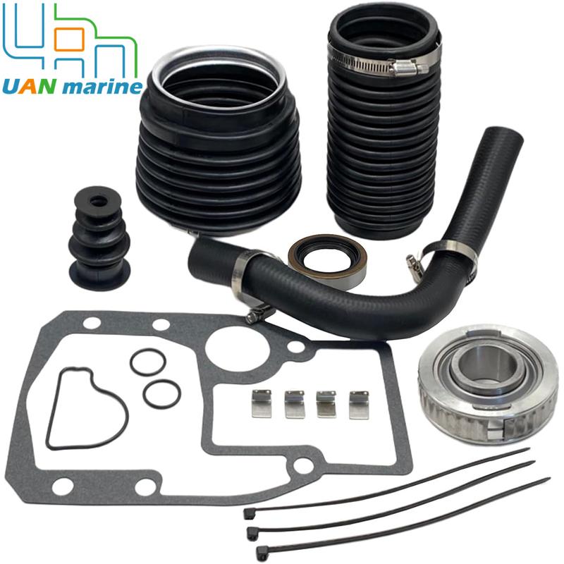 Transom Bellows Kit For Volvo Penta SX for OMC Cobra Drive Exhaust Bellows Gimbal Bearing Kit 911826 3854127 3841481 3850426