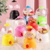Sweet Candy Machine Toy Piggy Bank Clear Body Fun Kids Snack Dispenser Cute Children Toy Money Box Birthday Gift