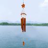 Bamboo Wind Chimes Modern Decorative Bless Windchime for Outside Indoor Yard