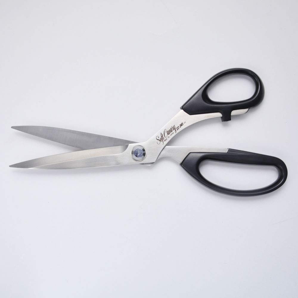 Hasegawa Cutlery Soft Canary Professional Sewing 245mm Scissors, Black, SC-245,