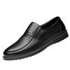 Мужская деловая обувь из воловьей кожи на мягкой подошве, осенняя новая мужская кожаная обувь