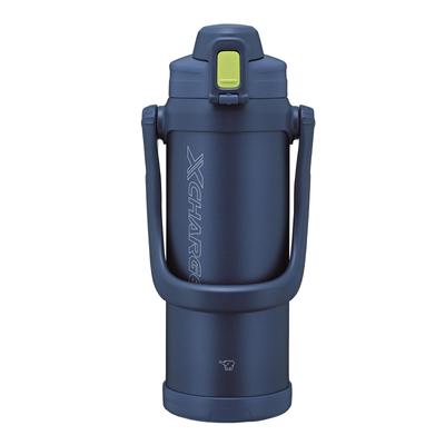 Zojirushi Cool Спортивная бутылка большой емкости, 2,06 л [Рекомендуется для занятий спортом] Кувшин, Термос, Темно-синий, SD-BE20-AD