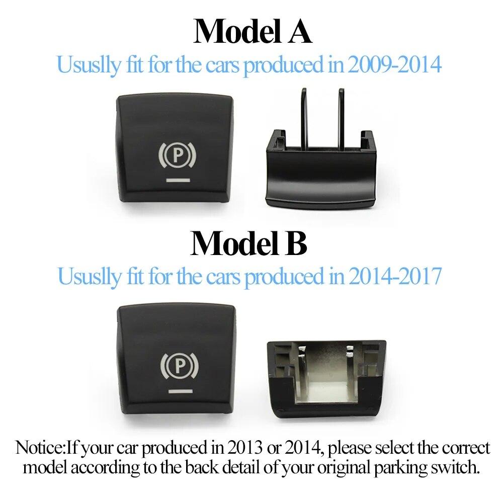 Автомобильный стояночный тормоз Ручной тормоз P Кнопка переключателя Крышка авто H Колпачки для BMW 5 7 X3 X4 F Series F01 F02 F10 F12 F15 F16 F25 F26
