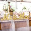 Свадебные украшения Mr & Mrs Деревянные буквы Знак для декора свадебного стола Украшения для рабочего стола Юбилейные фотосессии Реквизит