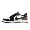 Кроссовки Air Jordan 1 Retro Low OG GS Mocha Kids белые черные темно-мокко CZ0858-102