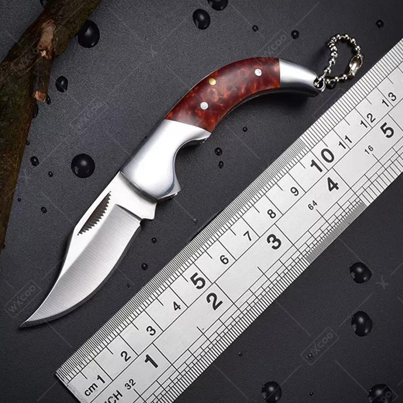 Kitchen Paring Mini Knife Fruit Peeling Vegetable Knives Stainless Steel Folding Knife Household Kitchen Cooking Accessories