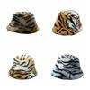 Korean Style Plush Bucket Hat Velvet Fluffy Warm Hat Fashion Faux Fur Fisherman Hat  Outdoor