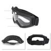 Мотоциклетные защитные механизмы Гибкий крестовый шлем Маска для лица Очки для мотокросса ATV Dirt Bike UTV Очки Шестерни Очки Лыжные очки