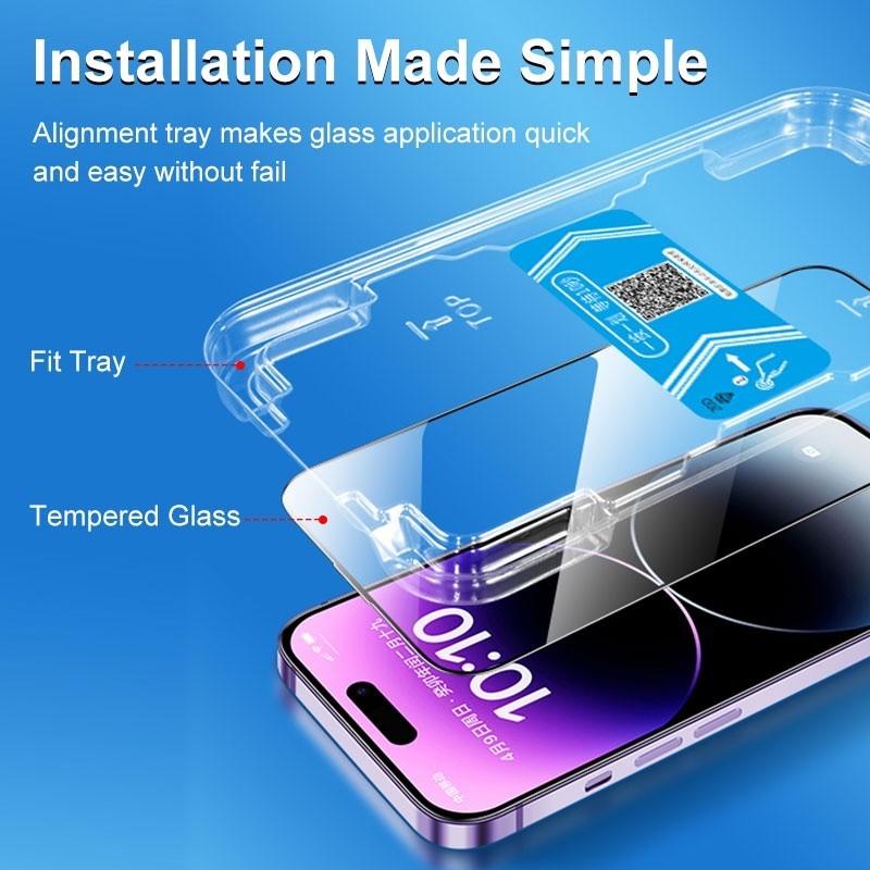 Для Xiaomi 15T 14T 13T 12T 11T 10T Pro 11 Lite 15TPro Антишпионское Защитное Стекло для Экрана Закаленное Полное Покрытие Установка в Один Клик