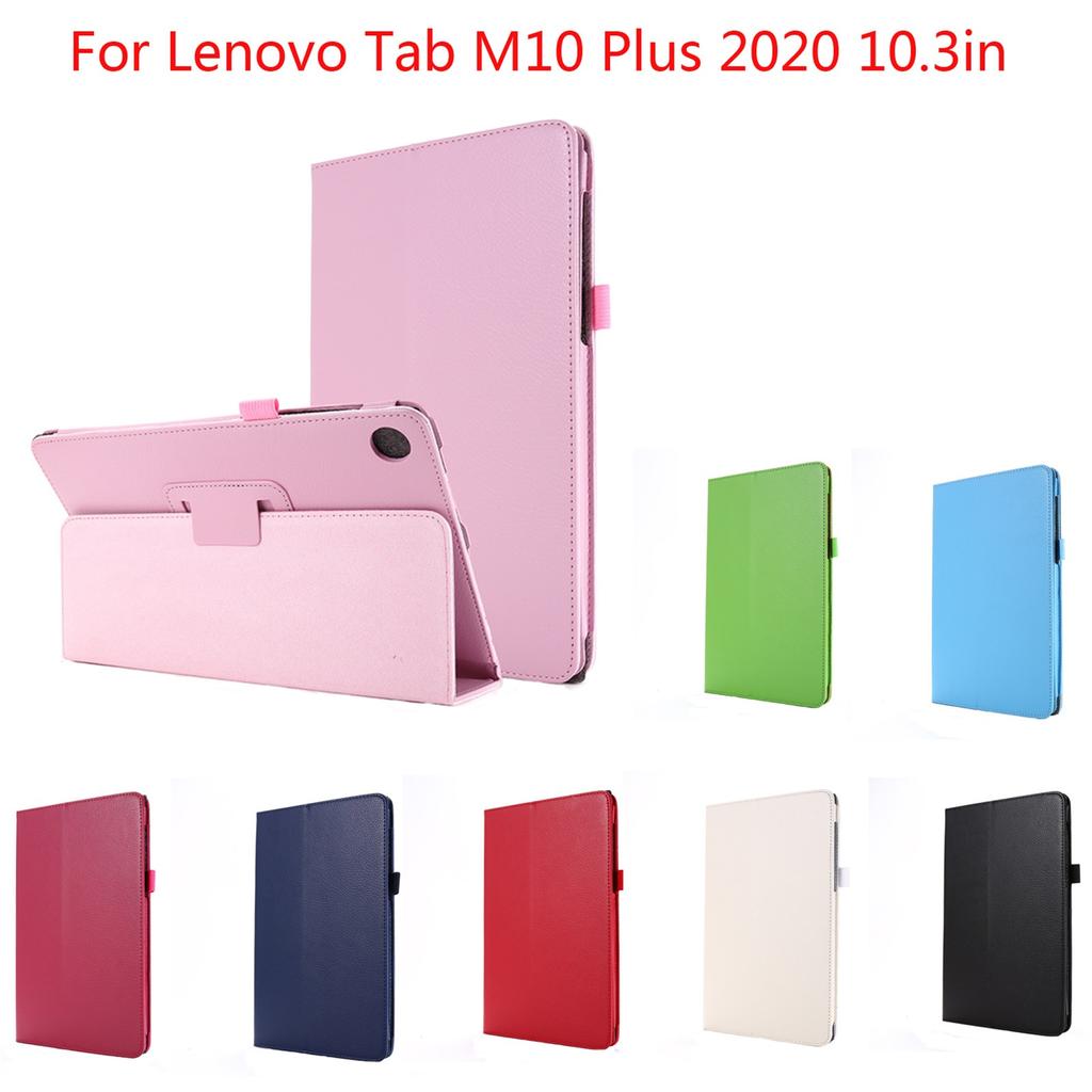 Case For Tab M10 FHD Plus TB-6F/ 10.3in Tablet Leather Cover Stand