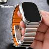 Титановый ремешок без зазоров для Apple Watch 49 мм Ultra 3 2 Браслет для Iwatch Серии 11 10 9 8 7 6 5 4 Se3 46 мм 45 мм 44 мм Ремешок для часов