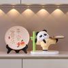 New Tai Chi Panda Resin Crafts Ornaments Key Entrance Ornaments Office Desk Ornaments Men and Women's Gifts