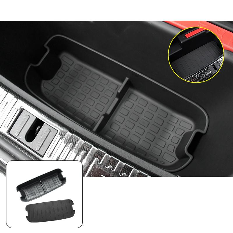 For IM Motors MG IM6 LS6 2023-2024 Trunk Front Cabin Storage Box with Cover Dirt-resistant Automobile Modification Supplies