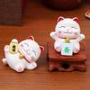 Японские фигурки счастливых кошек, креативные украшения для автомобилей, подарки, украшения для офисного стола, дома