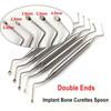 Dental Surgical Implant Dental Bone Curettes Powder Spoon Graft Scoop Implant Bone Grafting Packer