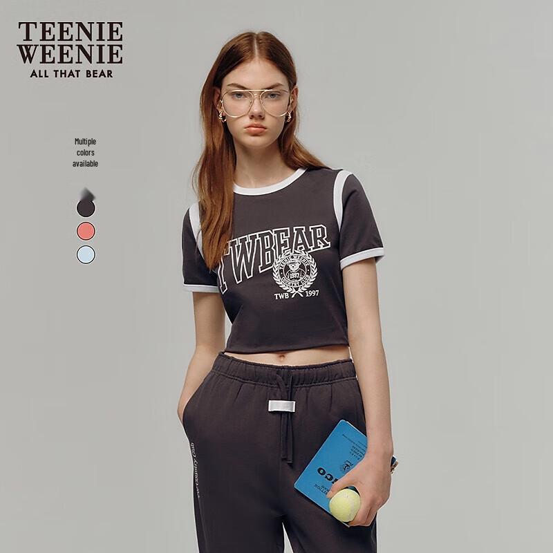 Teenie Weenie Women's Vibrant Colorblock Short Sleeve T-Shirt