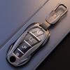Металлический чехол-держатель для корпуса брелока автосигнализации Smart Key Fob, сумка для пульта ДУ, подходит для Byd New Atto 3 Atto 2 Song Pro Shark 6 Dolphin Mini Seal U Sealion 7 Ev
