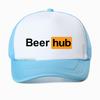 Кепка Beer Hub Модная Повседневная Унисекс Регулируемая Солнцезащитная Шляпа Для улицы Летняя Сетчатая Тракер Snapback