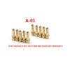 10Pcs Pilot Jets Carburetor For MIKUNI VM TM TMX Carburador VM22/210 TZR250 3XV EN125 AX100 Slow Jet Injectors Nozzle Gicleur