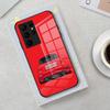 A-abarth Car Phone Case For Samsung S25 Edge Ultra 23 22 21 20 Ultra Plus S24 Fe A54 53 25 Glass Cover
