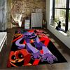 Colorful Cartoon Horror Theme suitable as a non-slip mat for the living room or bedroom sofa