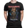 Футболка Iron Maidenes 2026 Run for Your Lives World Tour для мужчин и женщин  Печатные футболки  Хлопковая одежда