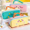 Cosmetics Storage Korean Pencil Bag Large Capacity Stationery Storage Bag  Office Supplies