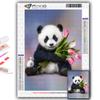 5D DIY Diamond Embroidery Animal Panda Diamond Painting Mosaic Home Decoration
