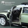 1/18 Scale Land Rover Large Defender 110 Alloy Car Model Toy Gift, Simulated Sound and Light Children's Toy Car, Birthday Gift for Boys