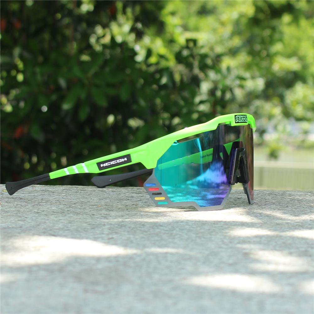 SCICON AEROSHADE KUNKEN UV400 Cycling Sunglasses with Case - Outdoor Sports Men's MTB Road Bike Eyewear Women's Goggles 7