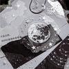 MomoPET Ретро Серебряные Наклейки - 3D Горячее Тиснение Растения Журнал Набор в Стиле Floating Dreams Ins