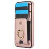 For Google Pixel 8a Kickstand Case PU Leather+TPU Phone Cover with Card Slots