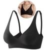 FINETOO Women Bare Skin Bra Wire Free Brassieres Push Up Women's Underwear Active Sports Fiteness Bra Sexy Intimates Lingerie