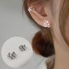 1Pcs Cute Metal Leaf Earcuff Clips On Earring for Women Girls No Fake Piercing Cartilage Earrings Ear Ring Without Hole