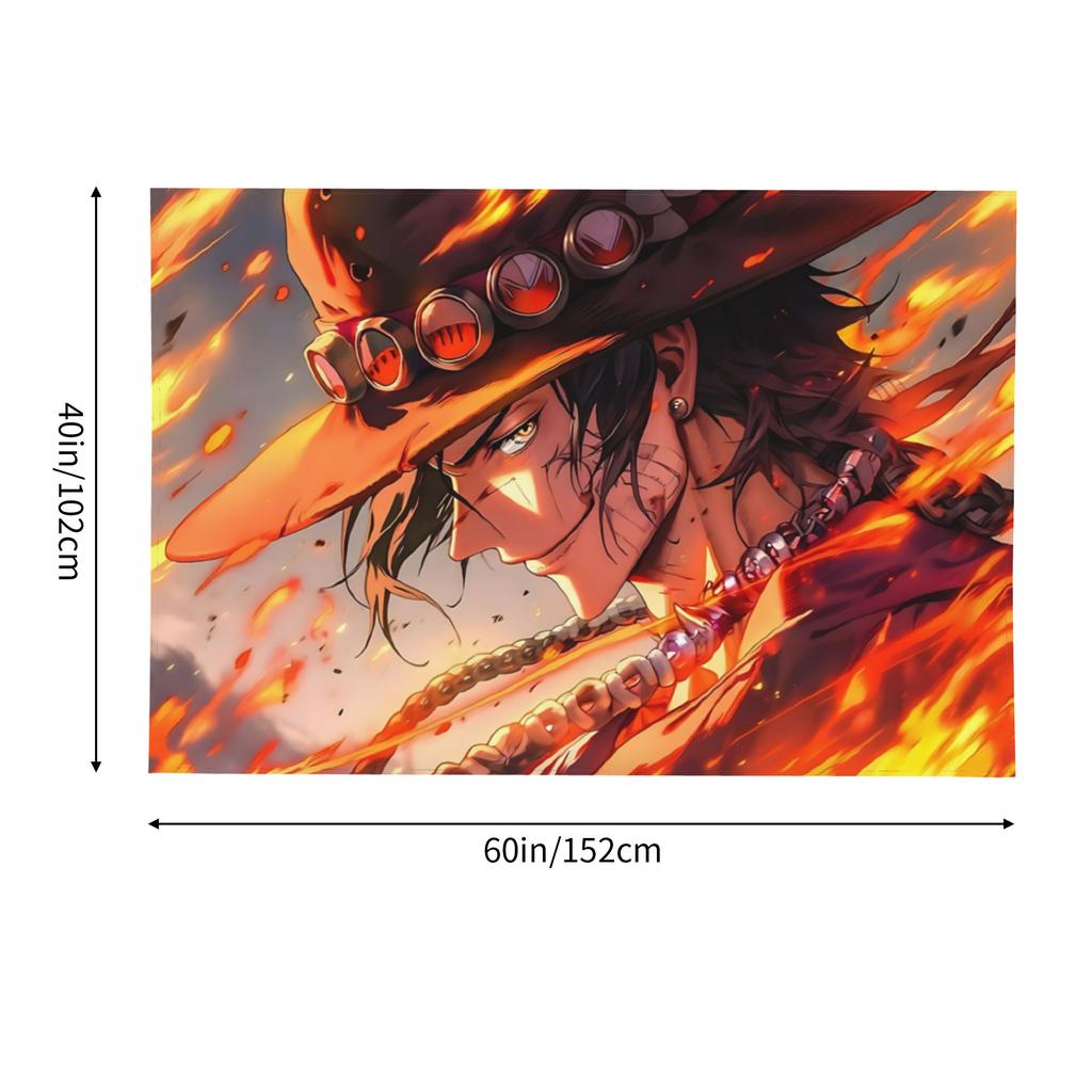 Аниме One Piece Cutecore Гобелен Настенное Полотно Одеяло Гобелен Предметы Декора Дома Настенные Украшения