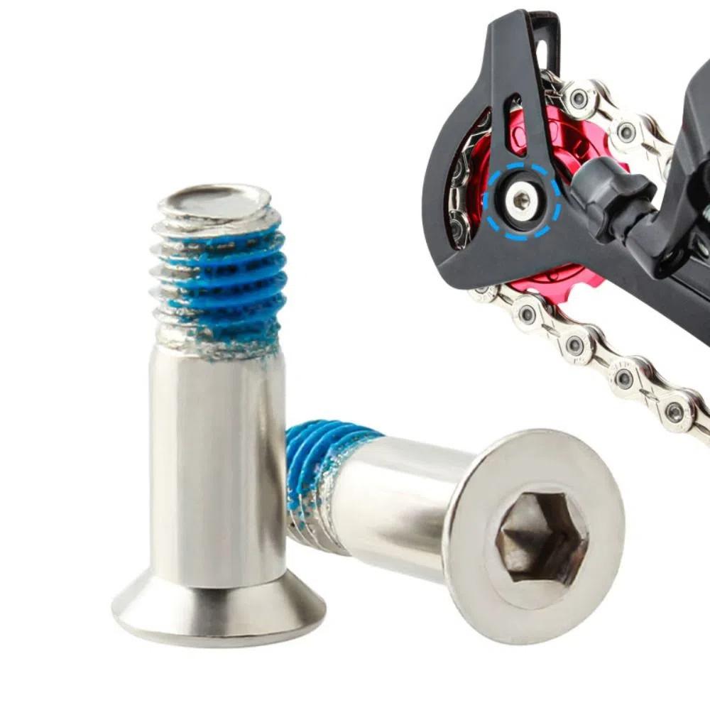 50Pcs M5 Rear Derailleur Jockey Wheel Screws Bicycle Rear Guide Wheel Screw  Cycling Accessories