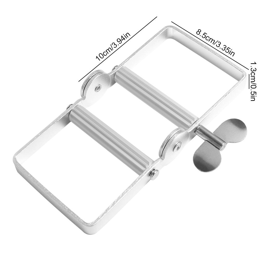 Rolling Tube Wringer Aluminum Cosmetic Paint Extruder Metal Toothpaste Squeezer Bathroom Supplies