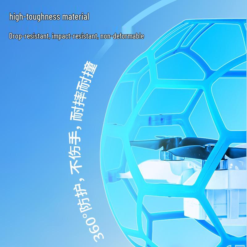 Cross S100 Brushless Football Drone: Teen Training & Stunt Quadcopter with Remote Control.