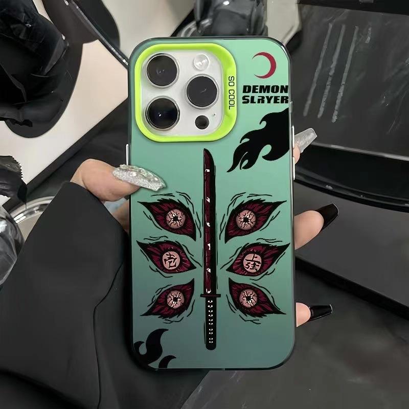 Demon Slayer phone case for iPhone 18 Plus, 16 Pro Max, anime style, 13 new style, 12 Pro, hard X/XS