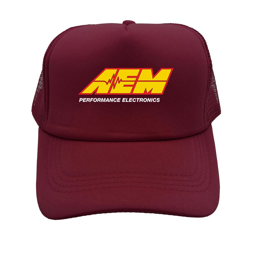Aem Performance Electronics Бейсболка Тракер Мужская Кепка Aem Бейсболка Унисекс Для улицы Сетчатые Кепки MZ-619