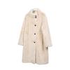 Women's Mid-Length Lapel Faux Mink Fur Single-Breasted Winter Coat