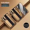 Кожаный чехол с покрытием для телефона Samsung Galaxy Z Fold 8 Wide 7 6 5 4 TriFold Роскошная крышка со скрытой подставкой, с отсеком для стилуса и защитной пленкой для экрана S Pen