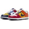 Nike Dunk Low Japan QS What The 2024 унисекс кроссовки многоцветные полуночно-темно-синий Varsity-Maize IB2051-400