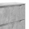 Storage Cabinet Concrete Grey 40 x 48 x 81 cm Engineered Wood