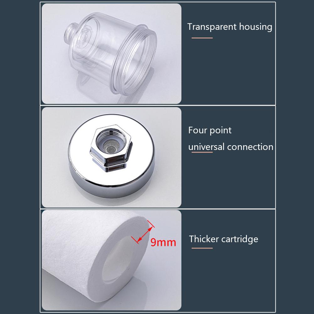 Универсальный очиститель воды, фильтр для крана, для кухни, ванной, душа, стиральной машины, бытовой фильтр для воды, высокая плотность, полипропиленовый хлопок