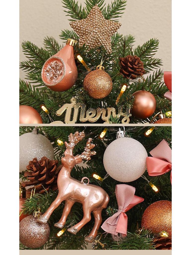 45/60cm Christmas Tree with Ornaments - Ideal for Home, Mall, or Reception Décor