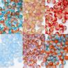 Colorful Glass Jade Beads: Snowflake, Ice Cracks, Handmade Jewelry, Bracelets, Necklaces, Beaded Accessories, Round & Flower Beads