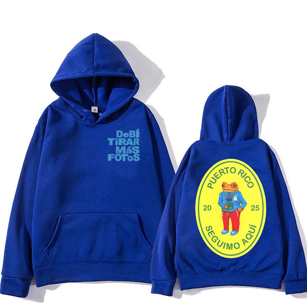 Debí Tirar Más Fotos Album 2025 Hoodies Bad Bunny DTMF Printing Sweatshirts for Men/Women Уличная одежда унисекс с длинным рукавом