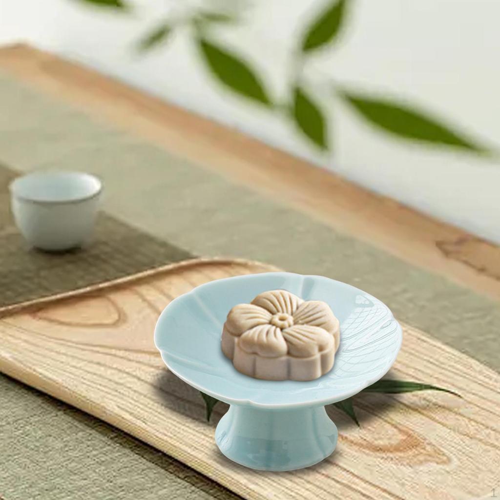 Керамическая подставка для торта, фруктовница, поднос на ножке для десертного стола и вечеринки